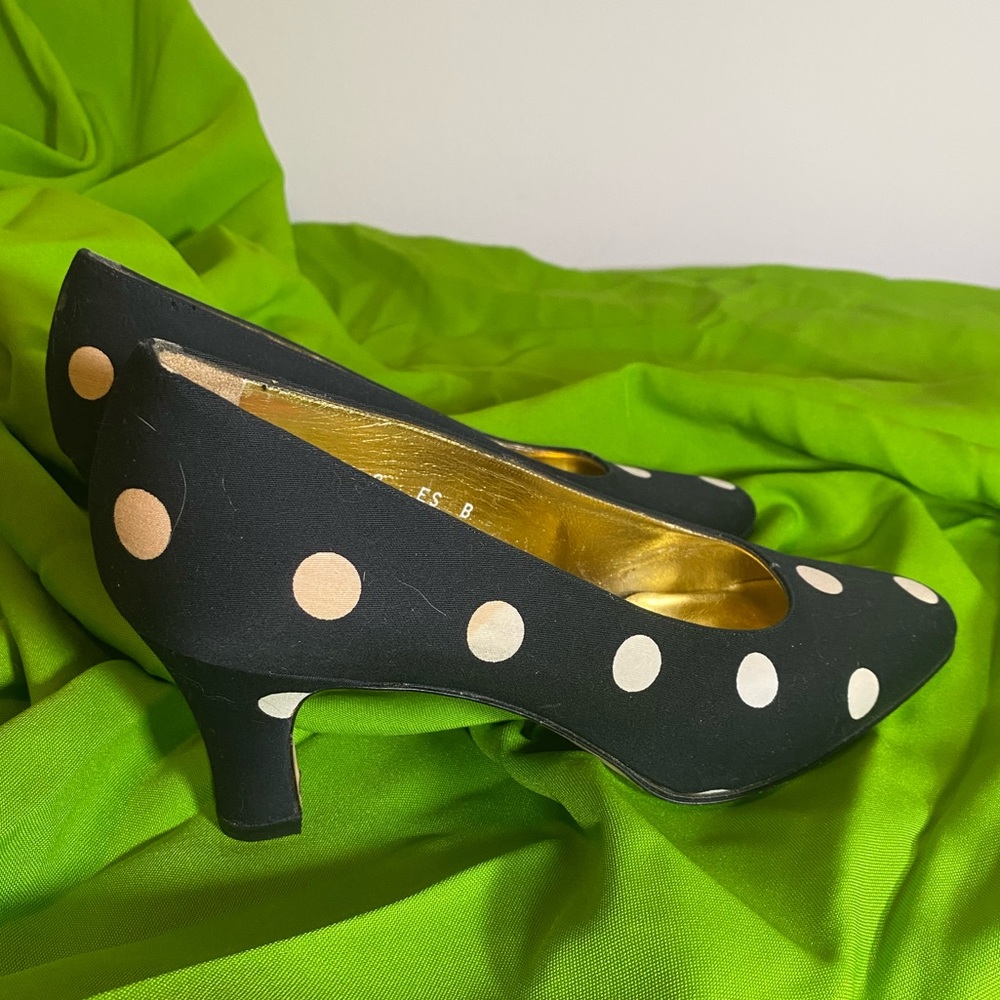 80s VTG Escada Heels DEADSTOCK NEW VINTAGE - Picture 10 of 15